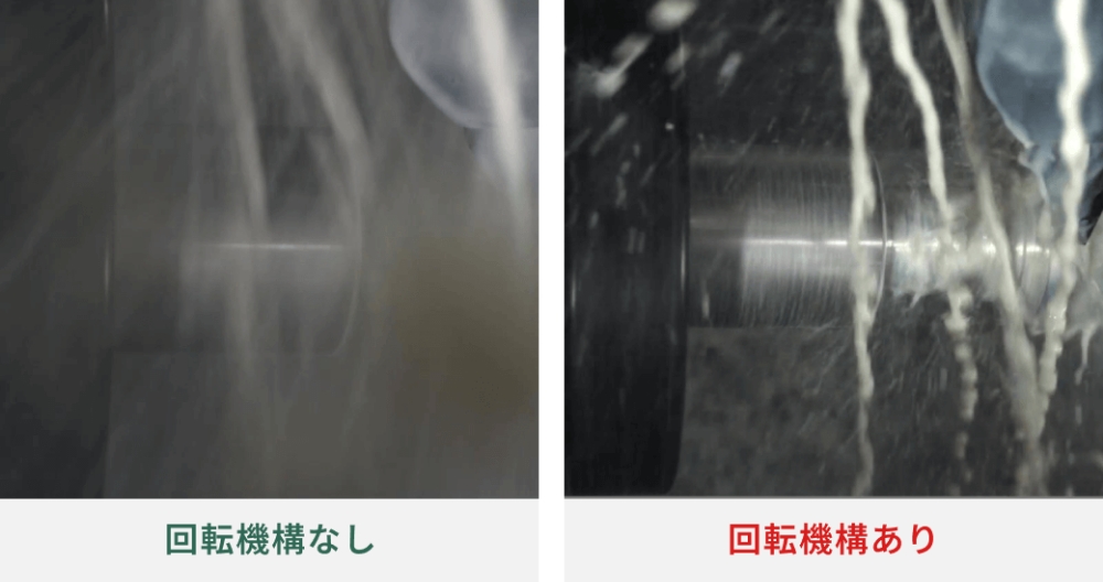 クリアな視界を実現