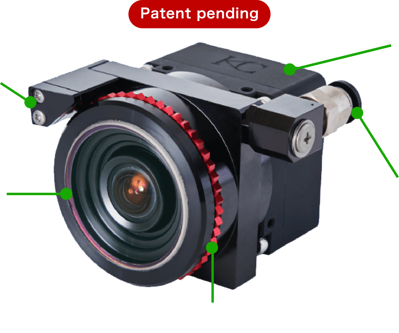 Unique Structure Ensuring Clear Vision