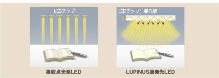 目にやさしいやわらかな光のミストシャワー イメージ