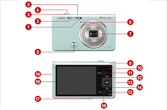 CASIO EXILIM EX-10 Jݒ