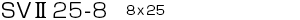 SV25-8(8×32)