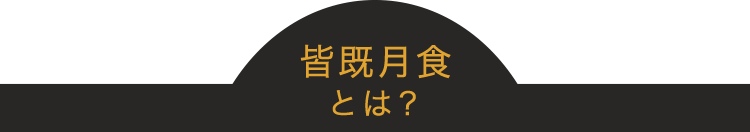 皆既月食とは？